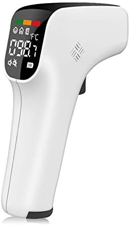 Digital Infrared Forehead Thermometer No-Touch Thermometer. ˚C / ˚F Adjustable with Fever Alert Function, Digital Medical Infrared Thermometer for Baby and Adult