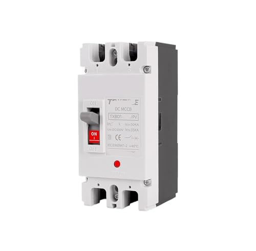 Interrupteur protecteur solaire contre les courts-circuits et surcharges DC MCCB 2P