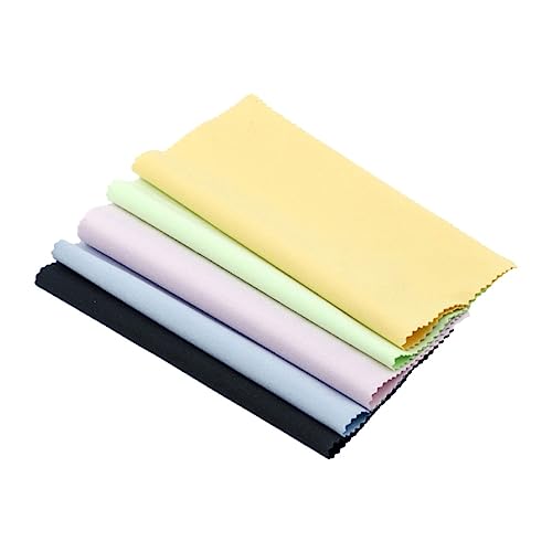 FRCOLOR Set 10 Pieces 14.5x14.5cm Screen Cleaning for Smartphones Tablets Laptops Clean Soft Random