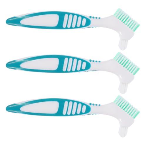 Toyvian 3pcs Turtle Shell Cleaning Brush Set with Mud for Aquatic Tortoises, Sturdy Plastic Turtle Shell Cleaner Tool for Reptile Hygiene and Aquarium Maintenance