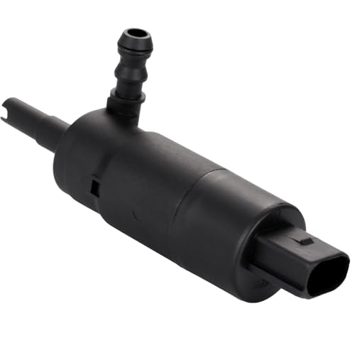 Image of ROADFAR Front Windshield Washer Pump Fit for Audi for A3 A4 2006-2011 | Fit For BMW For 128i 2008-2012|For BMW For X3 2004-2010|For Volkswagen For Touareg|OEM:3B7955681|3B7955681|with Grommet