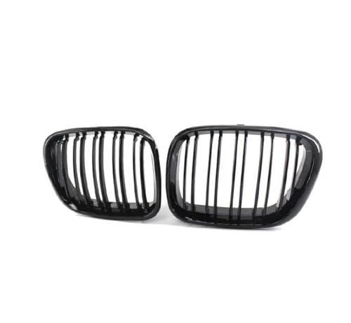 Parrillas Listón Doble para BMW X5 E53 1999-2006 Rejilla Frontal Negra