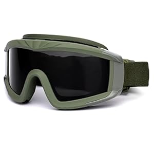 Sposune Taktische Airsoft-Schutzbrille 3 Gläser