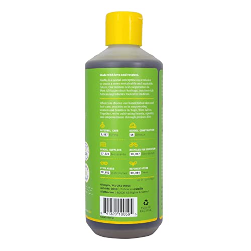 Alaffia Hair Care, Everyday Coconut Shampoo, Gentle & Hydrating Daily Cleansing, Wavy & Curly Hair Products, Vitamin E, Virgin Coconut Oil, Ginger Extract, 16 Fl Oz #TOP1