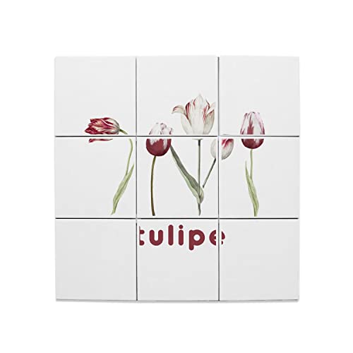 Carreaux céramique motif fleurs minimaliste pour embellir votre décoration de jardin