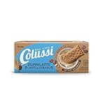 Colussi Biscotti Secchi Zuppalatte Caffè e Cereali - Con Caffè 100% Robusta - Farina e Latte Italiani – Senza Olio di Palma - Fonte di Fibre - Buoni da Inzuppare - Confezione da 250 g