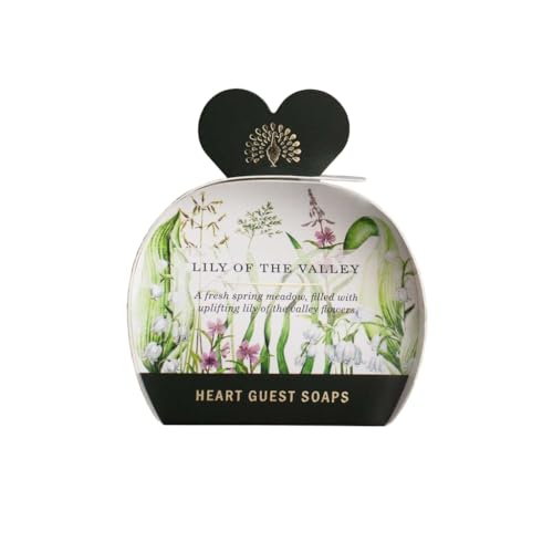 Image of English Soap Company Herritage Collection Hand Body Luxury Vegetable Scented Soap Bar (3x20g, Lily Of The Valley)