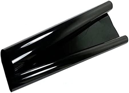 Limo Black 5% Window Tint Film - 6m X 76cm Roll (Extremely Dark) For Car, Van, Home Windows - 2 Rolls Of 3m