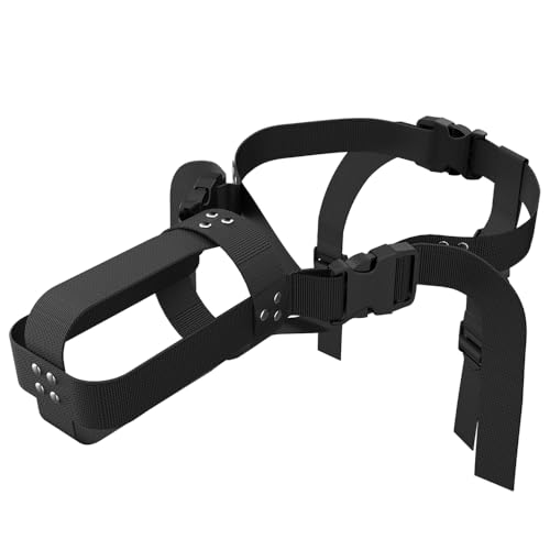 GKLWEJ Elektrischer Masturbator Cup Fester Hilfsriemen, Einstellbar Strapon, Hände frei, Harness für Strap On, Freihändiges Sexspielzeug für Männer (Enthält keinen Flugzeugbecher)