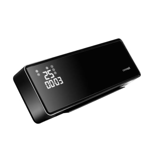 Concept - Radiador cerámico QH4001 negro