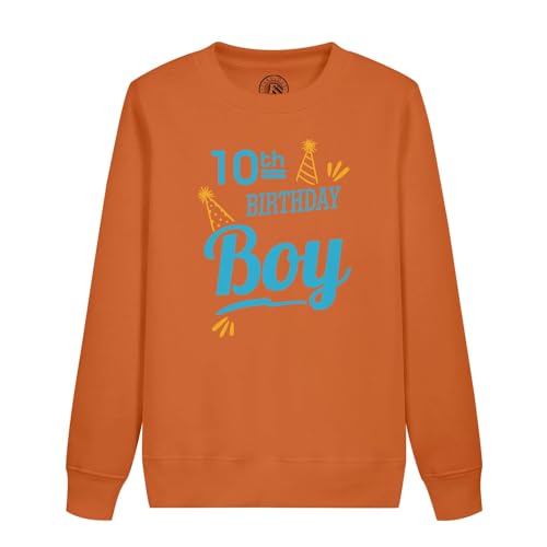 Sweatshirt enfant 10th birthday idée cadeau anniversaire garçon