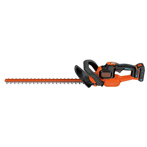 Black & Decker LHT321R 20V MAX Cordless Lithium-Ion POWERCOMMAND 22 in. Hedge Trimmer (Renewed)
