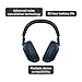 Sony WH-1000XM6 The Best Noise Canceling Wireless Headphones, HD NC Processor QN3, 12 Microphones, Adaptive NC Optimizer, Mastered by Engineers, Studio-Quality, 30-Hour Battery, Midnight Blue