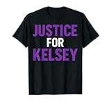 Justice for Kelsey Fitzsimmons Bold Purple Tee for Women T-Shirt