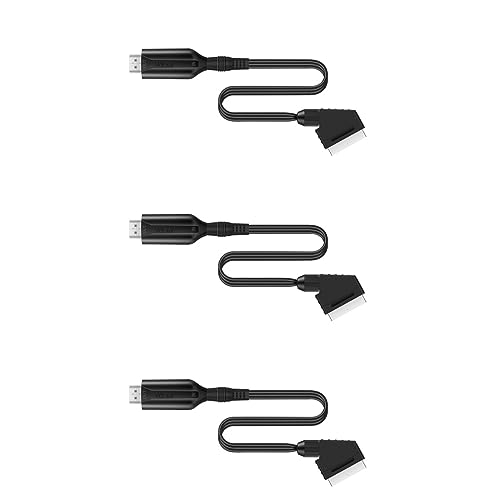 Convertidor de Scart a HDMI para solucionar la falta de euroconector en teles nuevas