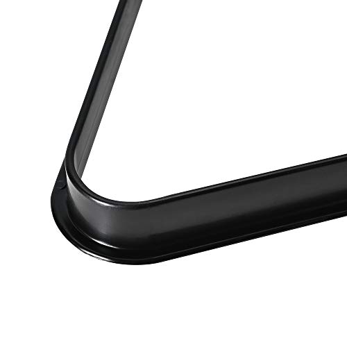 Miq Set Of 2 Plastic Billiard Ball Rack Set, Plastic Billiard 8-Ball Triangle Rack And 9-Ball Diamond Pool Ball Racks With One Chalk Box(12 Cubes) #TOP5