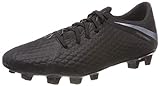  Nike Hypervenom Phantom III Academy FG, Zapatillas de Fútbol para Hombre, Negro (Schwarz Schwarz), 41 EU