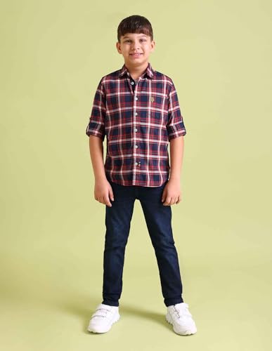Image of U.S. Polo Assn. Boys Cotton Regular Fit Shirt
