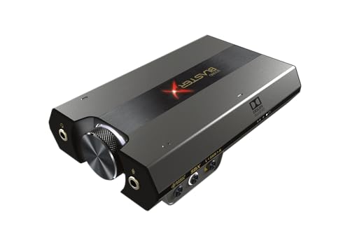 Sound BlasterX G6 Hi-Res 130dB 32bit/192kHz Gaming DAC,...