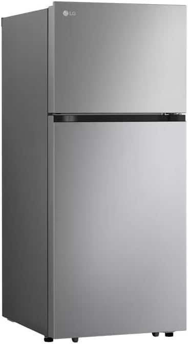 LG 28-Inch Freestanding Top-Freezer Refrigerator with 18 cu ft Ca...