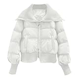 Cálida Y Ligera: Fabricada Con Relleno De Plumón, Esta Chaqueta Proporciona Una Excelente Calidez Sin Ser Demasiado Pesada. Te Mantiene Abrigado En Los Fríos Días De Invierno, Manteniendo Su Ligereza.