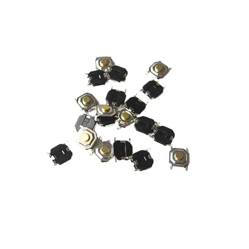Micro-interrupteur bouton-poussoir laiton 4x4x1.5 pour restaurer vos baladeurs MP4