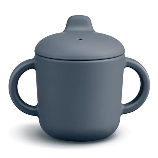 Catii Sippy Cups for Baby 6 Months+,Silicone Sippy Cups Leak Proof 5oz,Microwavable Sippy Cups for 1+ year old (Gray)