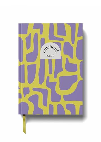 Yop & Tom Carnet ligné (A5) - Purple Islands - Couverture rigide - Ligné moyen