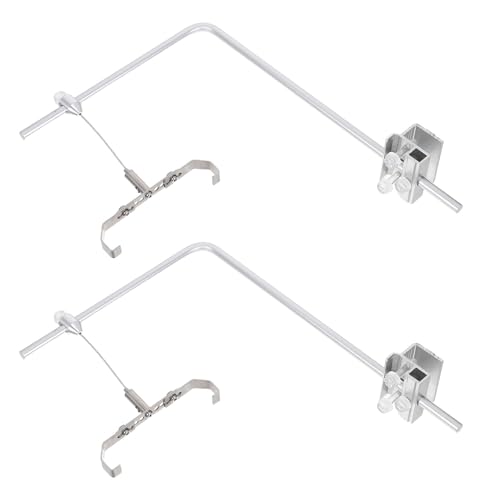 Soporte de aluminio para acuario sin marco ajustable Zerodeko 2