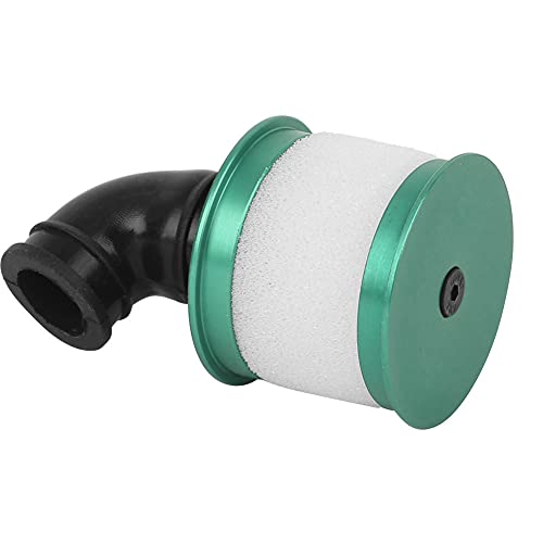 POENVFPO RC Air Filter, Aluminum Alloy Sponge Replacement Part with Fine Workmanship for HSP 94122 94188 1/10 RC Car (Green)