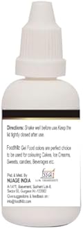 foodfrillz Pink Food Gel Color, 20 ml Finest colour for Cake,Cookies,Ice Creams,Sweets