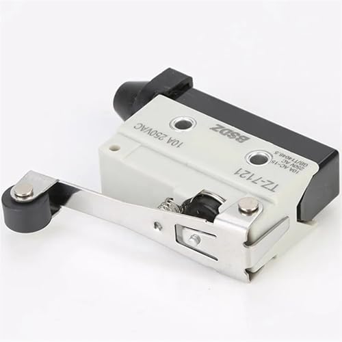 Interruptor de límite AZ-7121 con brazo largo de rodillo 1NO 1NC 5 piezas 3