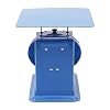Mechanical Dial Scale,50kg/110 lbs Heavy Duty Portion-Control Mechanical Kitchen and Food Scale,Industrial Dial Scale with Iron Platform,Blue