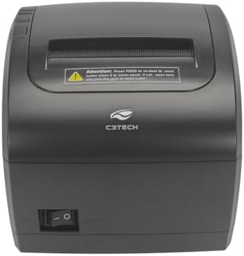 Impressora Termica de Recibos e Cupom C3Tech IT-100 USB e Lan, co...