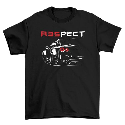 STYLN R35PECT GTR R35 T-Shirt | Black - Large