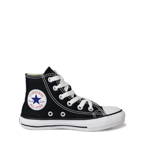 Tênis Converse Chuck Taylor All Star Cano Alto Preto e Vermelho - Infantil - 27 - Preto