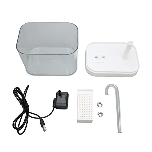 Fuente de Agua para Gatos, Dispensador Automático USB 1.5L