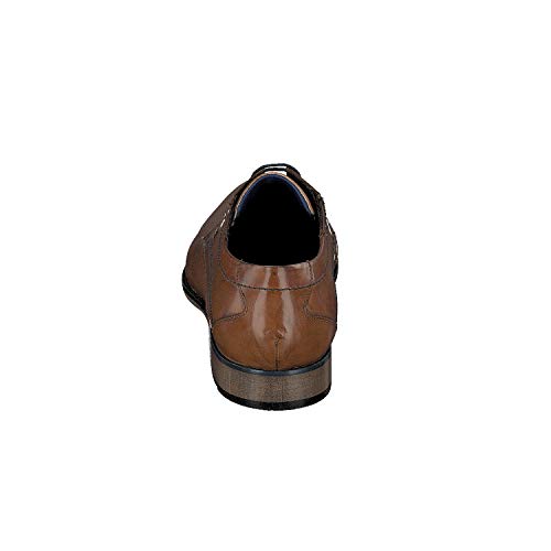 Derbys Homme Bugatti Chaussure Basse Business Cuir perforé