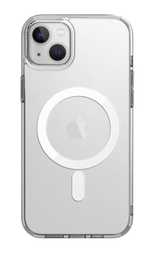 Uniq Coque Hybride pour iPhone 14 Plus Magclick Recharge Lifepro Xtreme AF Dovefrost Transparent
