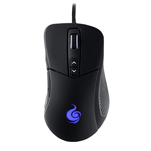 Cooler Master Gaming Mizar - Ratón (Mano Derecha, Laser, USB, 9800 dpi, Negro)
