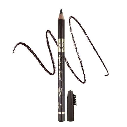 MATT LOOK Eyebrow Pencil Long Lasting Formula Professional Stylist, Dark Brown (1.2gm)