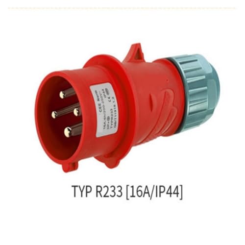 Conector Industrial de Aviación 3-4-5 pin 16A IP44 miniatura 2