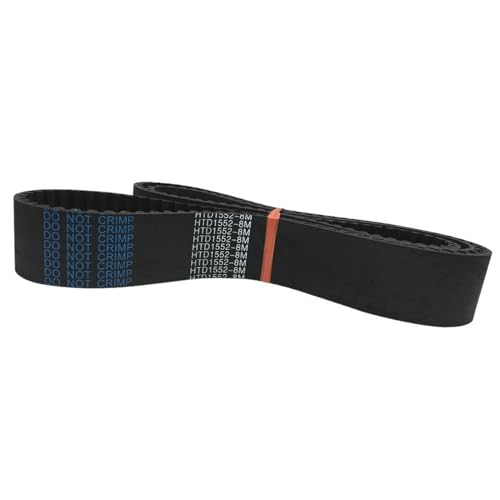 Premium 1pc HTD 8M Synchronous Belt, C=1552/1560/1576/1584/1592 Width 20/30/40/50mm HTD8M Timing Belt (Size : 8M-1552, Style : Width50mm)