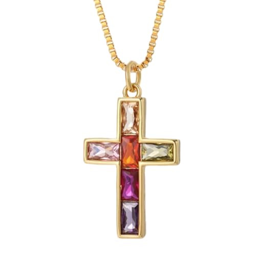 Collier Notre-Dame Ras du Cou Jésus et bijoux croix chrétienne fine - 6