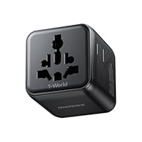 MOMAX 変換プラグ単ポート140W出力 急速充電 海外変換プラグ 全世界対応 Amazon.co.jp: 【超高速の140W出力】MOMAX 変換プラグ PD GaN 単