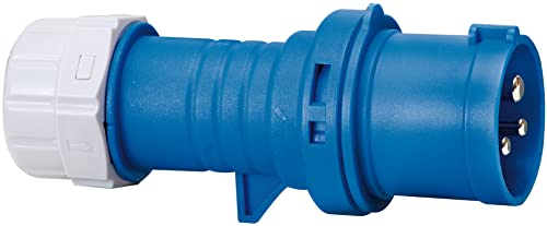 Brennenstuhl 1081010 - Spina CEE 230 V /16 A, blu