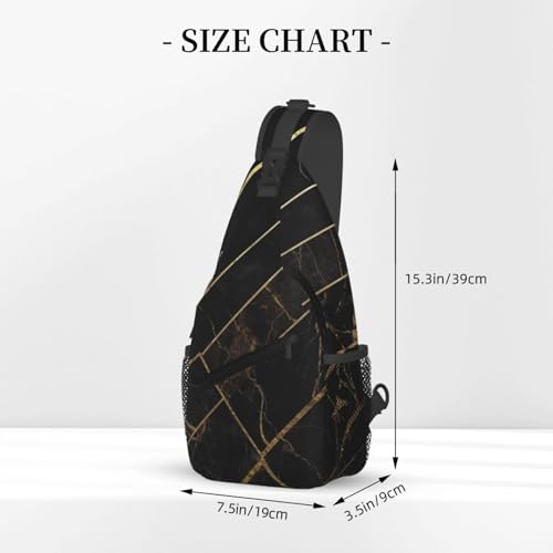 Bolso cruzado tipo bolso bandolera para hombre y mujer negro miniatura 3