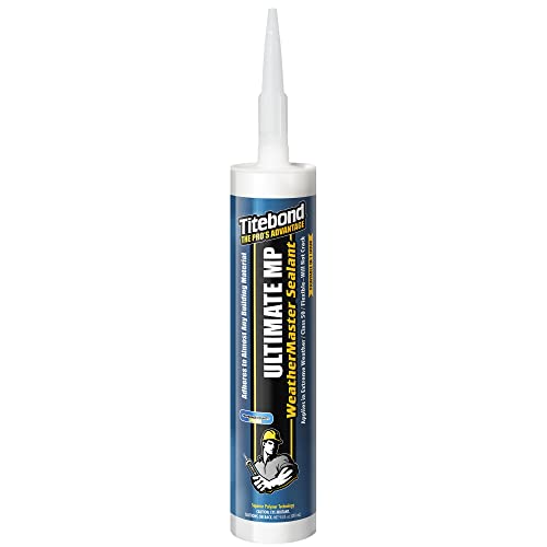 Titebond 71111 WeatherMaster Ultimate MP Sealant Cartridge, 10.1 oz., Translucent
