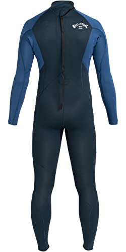 Billabong Mens Intruder 3/2Mm Back Zip Gbs Wetsuit - Navy - Long Sleeve #TOP1