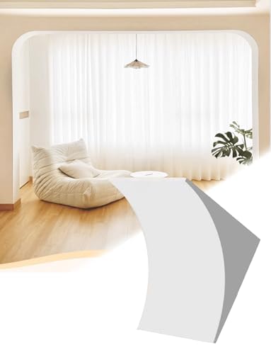 Universal Door Arch Trim Kit, 2 PCS Half Round Molding for Doorway, Adjustable Sizes 7x7in & 10x10in, Perfect for Home Decor & Interior Design Enhancements